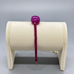 18K黃金紅寶石手鏈