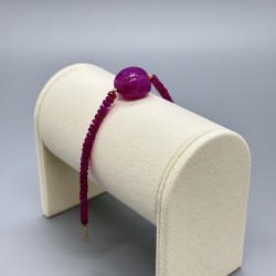 18K黃金紅寶石手鏈