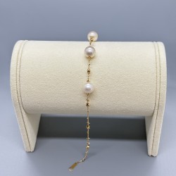 18K黃金Akoya珍珠手鏈