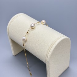18K黃金Akoya珍珠手鏈