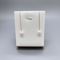 18K黃金Akoya珍珠耳線