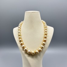 南洋金珠珠鏈 (9-14mm)