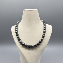 大溪地黑珍珠頸鏈 (9-10mm)