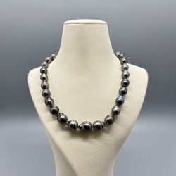 巴洛克黑珍珠頸鏈