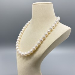 南洋白珠珍珠頸鏈 (9-10.5mm)