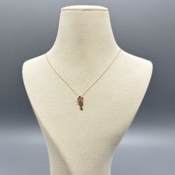 18K黃金鑽石繁星頸鏈