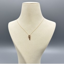 18K黃金鑽石繁星頸鏈