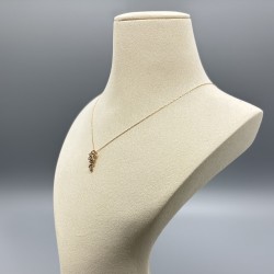 18K黃金鑽石繁星頸鏈