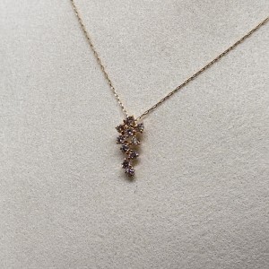 18K黃金鑽石繁星頸鏈