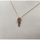 18K黃金鑽石繁星頸鏈