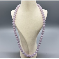 10mm紫色翡翠長珠鏈