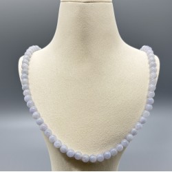 紫藍色翡翠長珠鏈