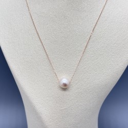 18K黃金路路通珍珠頸鏈