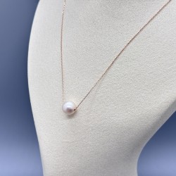 18K黃金路路通珍珠頸鏈