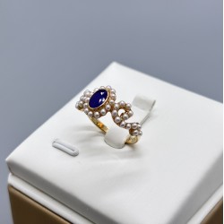 18K金舒俱萊小米珍珠戒指