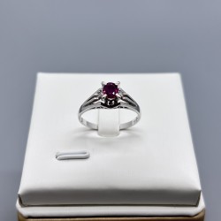 PT鉑金紅寶石戒指